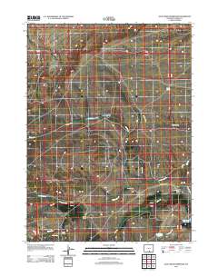 Jack Creek Reservoir 2012 topographic map thumbnail