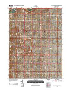 Little Round Mountain 2012 topographic map thumbnail