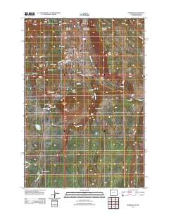 Mammoth 2012 topographic map thumbnail