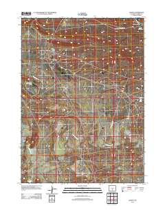 Lamont 2012 topographic map thumbnail