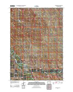 Manderson 2012 topographic map thumbnail