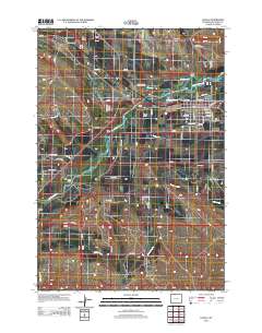 Lovell 2012 topographic map thumbnail