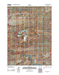 Pine Tree Ridge 2012 topographic map thumbnail
