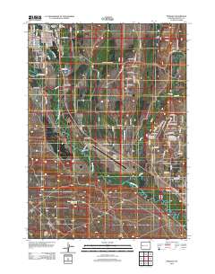 Pinedale 2012 topographic map thumbnail