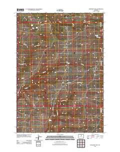 Monument Hill 2012 topographic map thumbnail