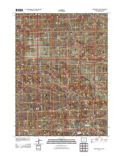Monument Lake 2012 topographic map thumbnail