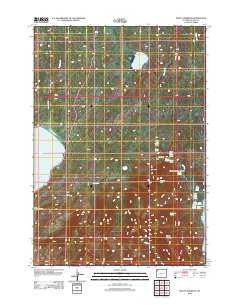 Mount Sheridan 2012 topographic map thumbnail