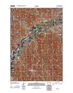 Leiter 2012 topographic map thumbnail