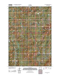 Pelican Cone 2012 topographic map thumbnail