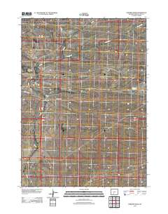 Osborne Draw 2012 topographic map thumbnail