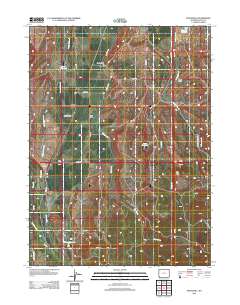 Pine Knoll 2012 topographic map thumbnail