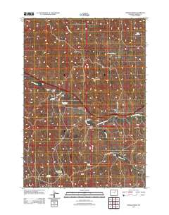 Morgan Draw 2012 topographic map thumbnail