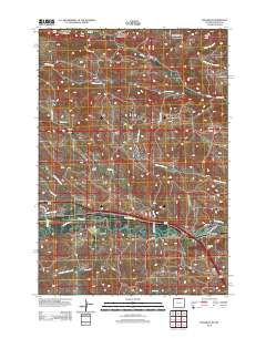 Monarch 2012 topographic map thumbnail