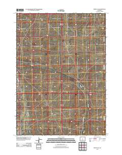 Moneta SE 2012 topographic map thumbnail