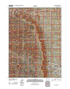 Pilot Butte 2012 topographic map thumbnail