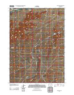 Fort Ridge 2012 topographic map thumbnail
