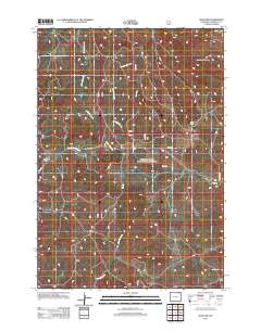 Adon NW 2012 topographic map thumbnail