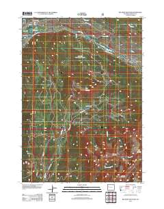 Big Sheep Mountain 2012 topographic map thumbnail