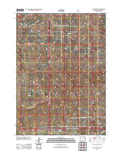 Colter Draw 2012 topographic map thumbnail