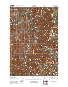 Alva 2012 topographic map thumbnail