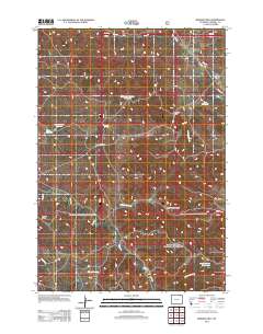 Bowman Hill 2012 topographic map thumbnail