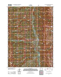 Box Canyon Creek 2012 topographic map thumbnail