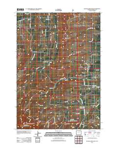 Beaver Creek Hills 2012 topographic map thumbnail