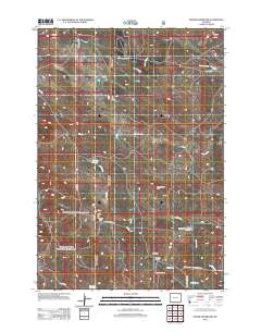 Bonnie Reservoir 2012 topographic map thumbnail