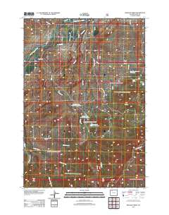 Belknap Creek 2012 topographic map thumbnail