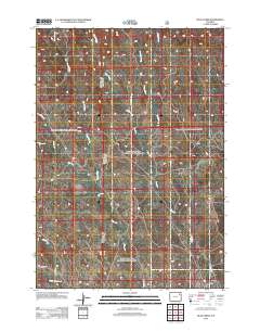Buck Creek 2012 topographic map thumbnail