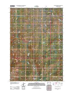 Crooked Creek 2012 topographic map thumbnail