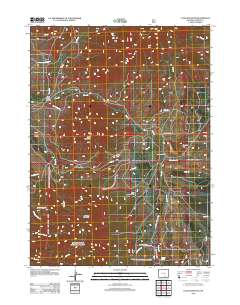 Coad Mountain 2012 topographic map thumbnail