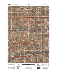Coal Draw North 2012 topographic map thumbnail