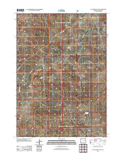 Coal Draw South 2012 topographic map thumbnail