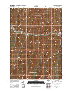 Chimney Rock 2012 topographic map thumbnail
