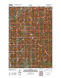 Bull Elk Park 2012 topographic map thumbnail