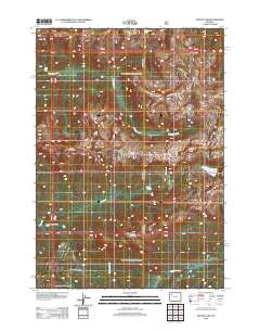 Crater Lake 2012 topographic map thumbnail