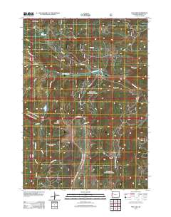 Fish Lake 2012 topographic map thumbnail
