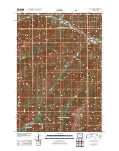 Eagle Creek 2012 topographic map thumbnail
