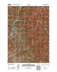 East Fork Basin 2012 topographic map thumbnail