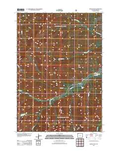 Geers Point 2012 topographic map thumbnail