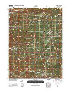 Foxpark 2012 topographic map thumbnail