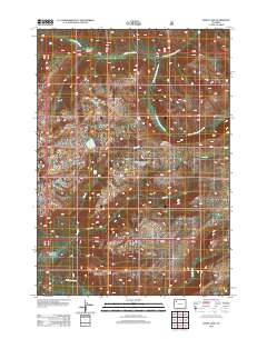 Ferry Lake 2012 topographic map thumbnail