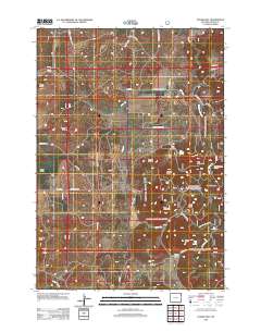 Duling Hill 2012 topographic map thumbnail