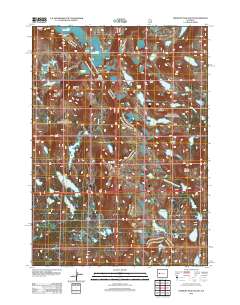 Fremont Peak South 2012 topographic map thumbnail