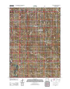 Dupont Creek 2012 topographic map thumbnail