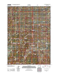 Esterbrook 2012 topographic map thumbnail