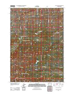 Devils Tooth 2012 topographic map thumbnail