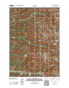 Granite Basin 2012 topographic map thumbnail