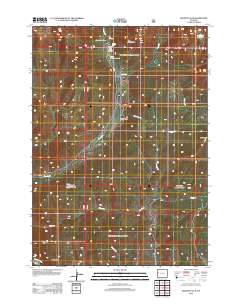 Granite Falls 2012 topographic map thumbnail
